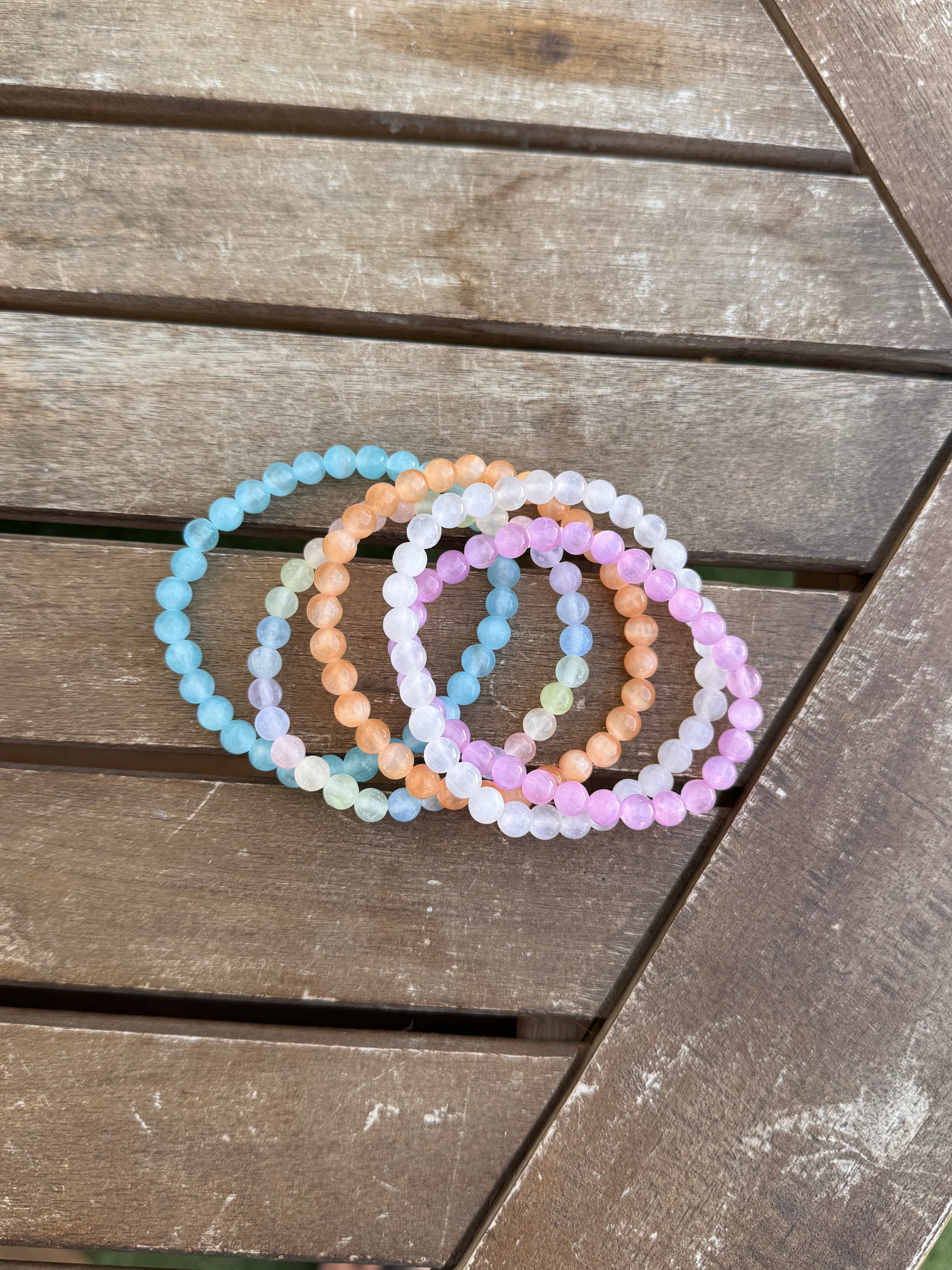 PULSERA SELENITA | COLECCIÓN VERANO