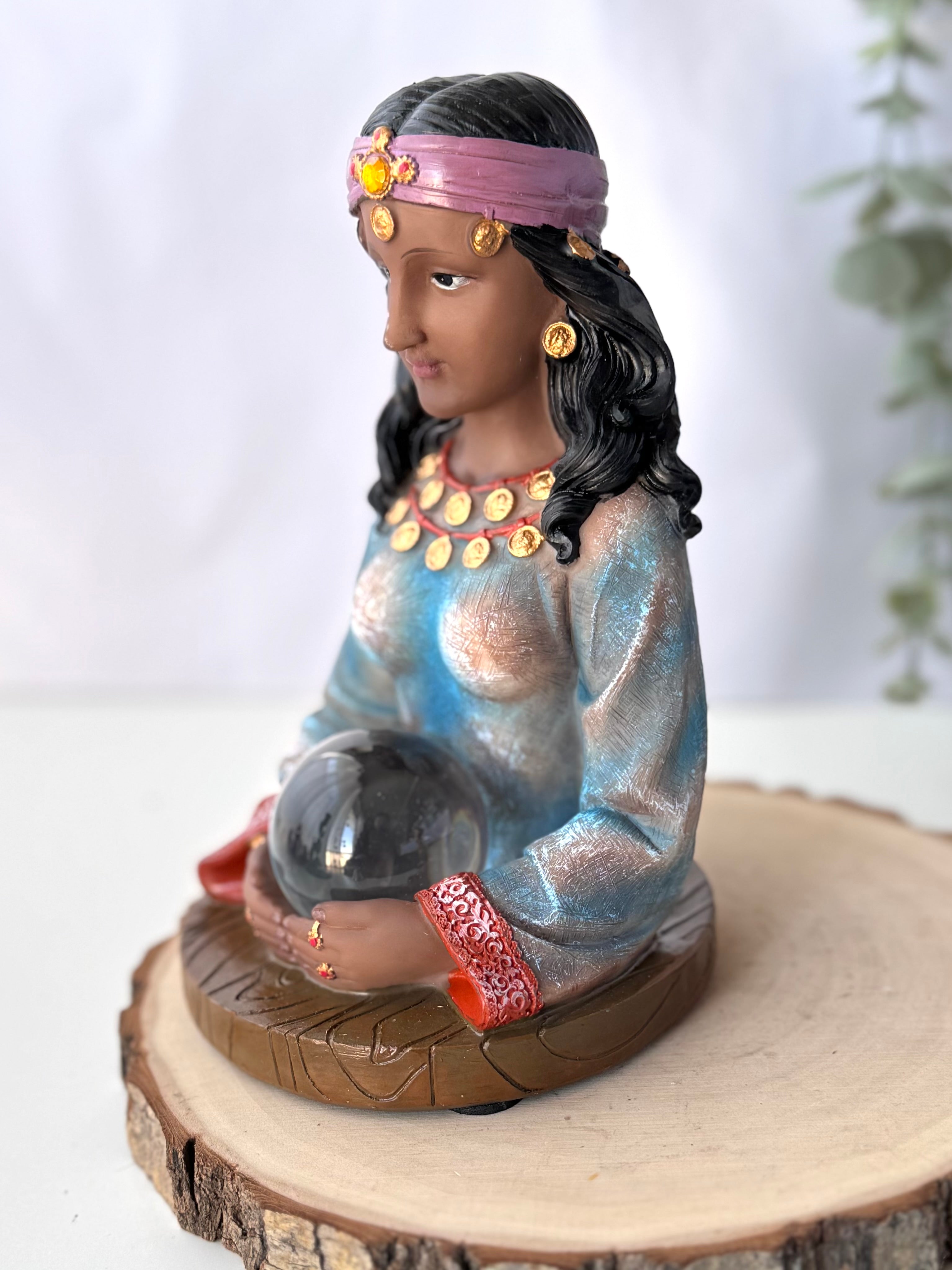 GITANA ADIVINA CON BOLA 16cm