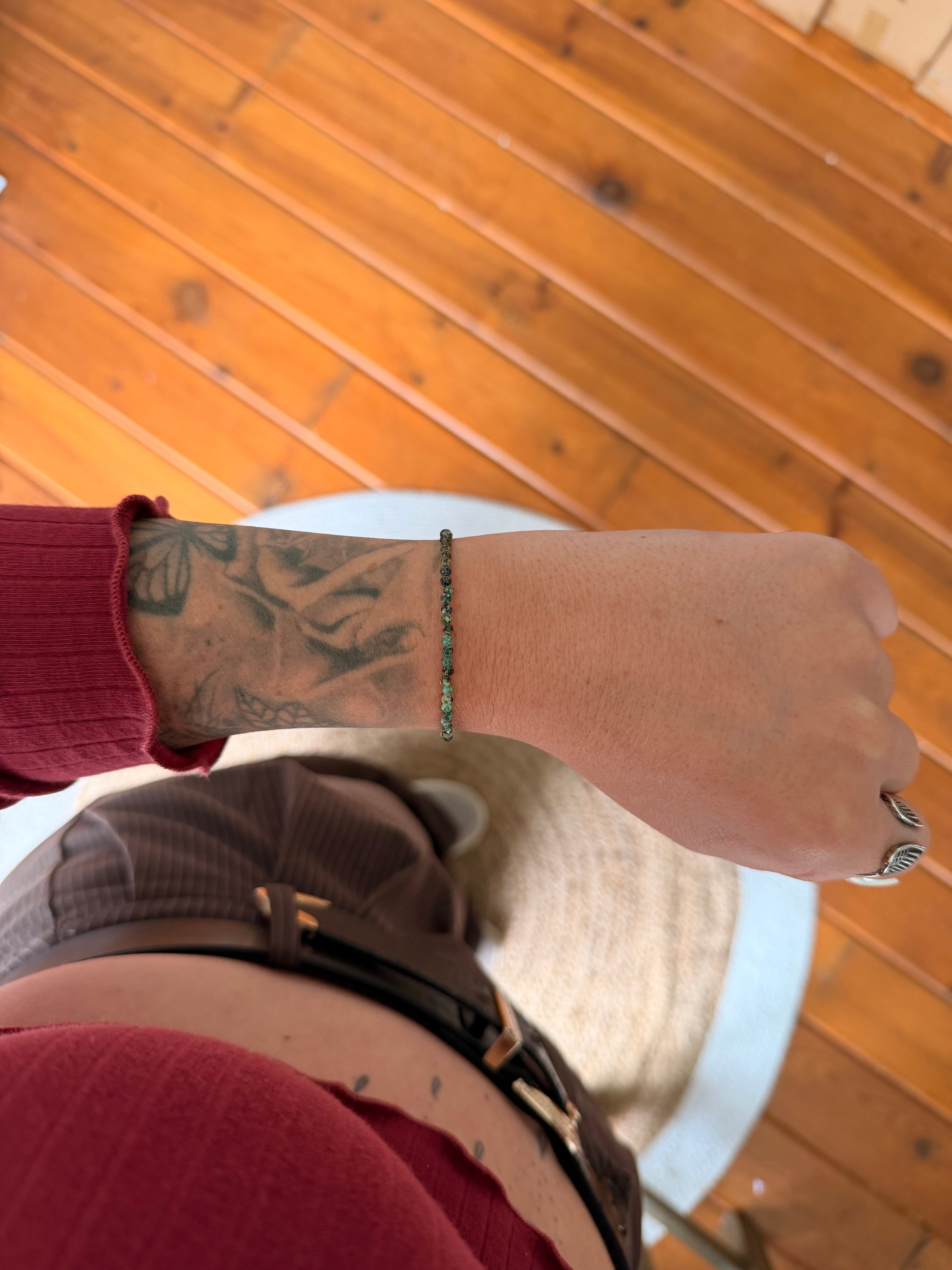 PULSERA CRECIMIENTO PERSONAL | TURQUESA AFRICANA