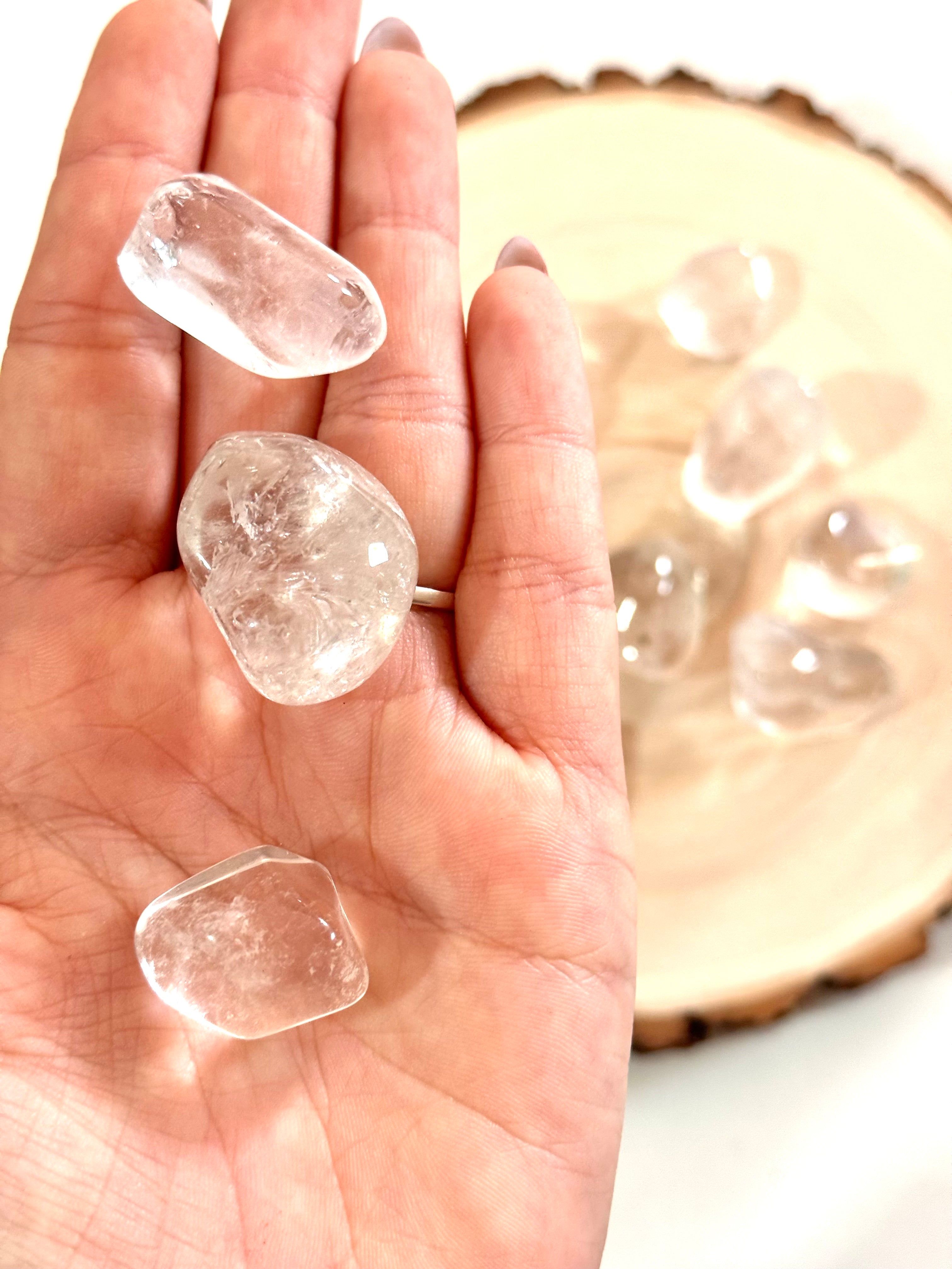 RODADO CUARZO | AMPLIFICA | PROTECCIÓN | CONEXIÓN ESPIRITUAL