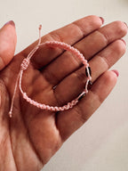 PULSERA INFANTIL MACRAMÉ OJO DE TIGRE | PROTECCIÓN