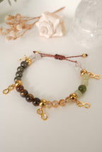 PULSERA MANIFESTADORA CODIGO SAGRADO 88888 MACRAMÉ