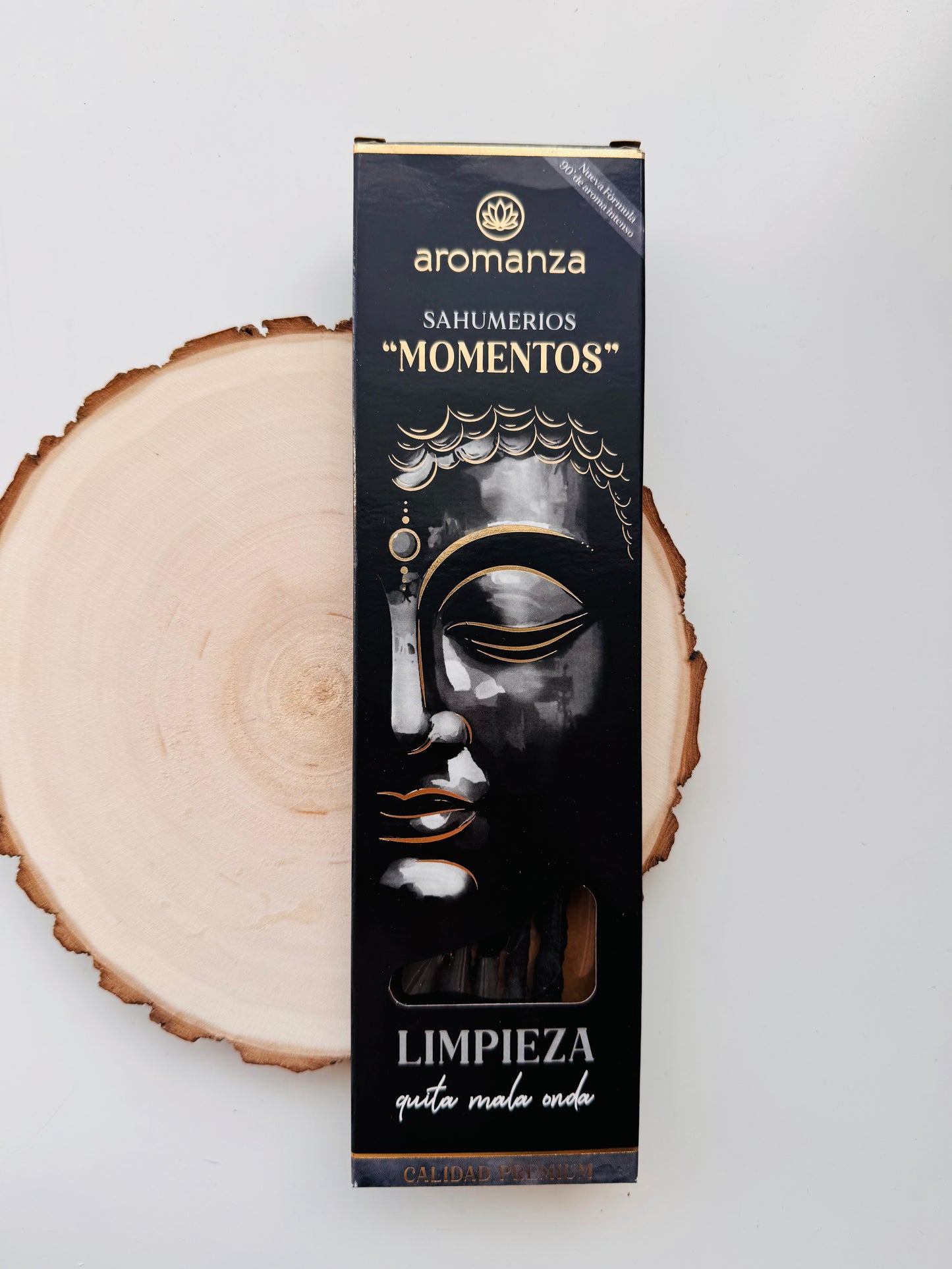 INCIENSO VARILLAS AROMANZA PREMIUM “MOMENTOS” | LIMPIEZA