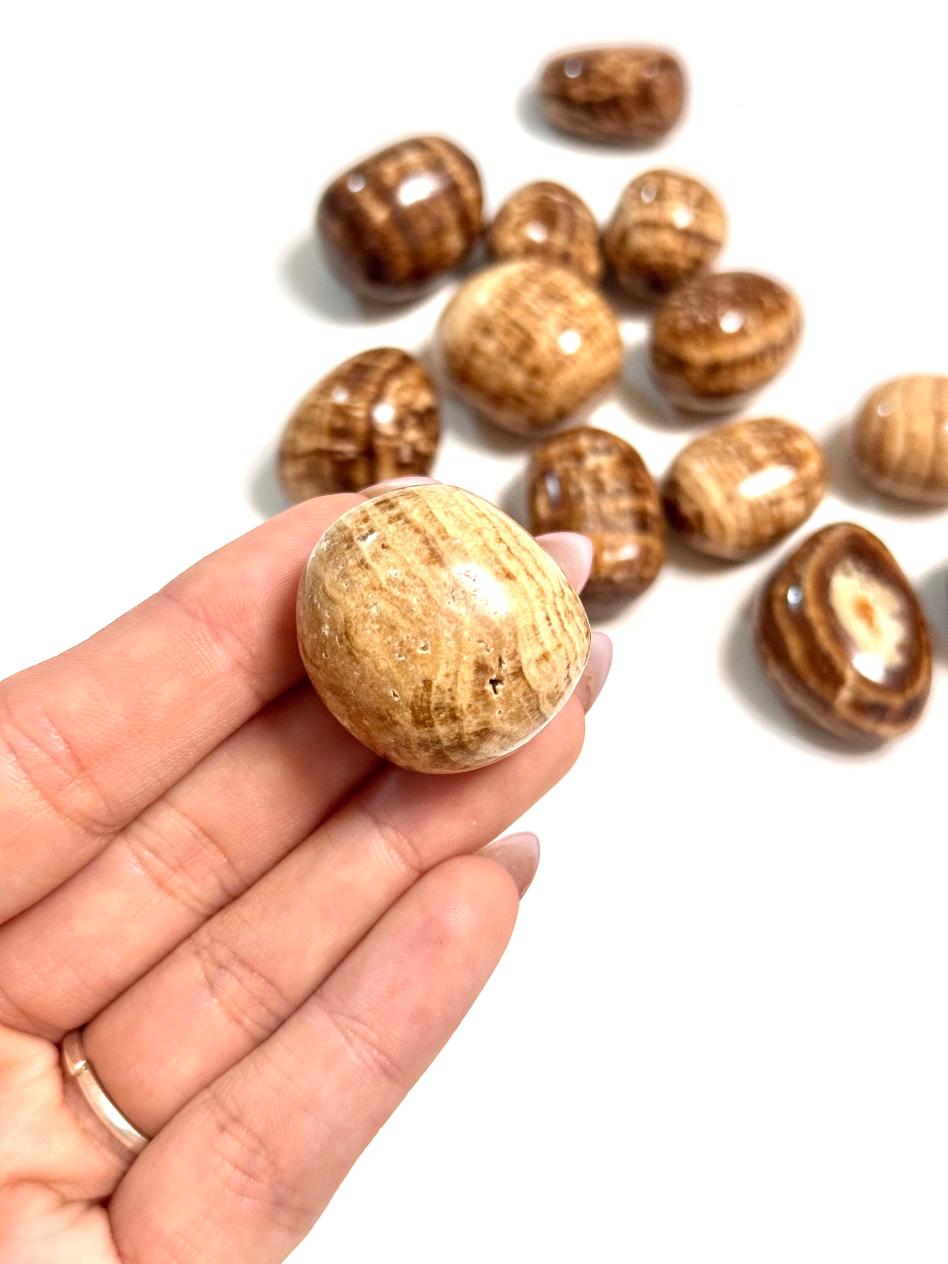 RODADO DE ARAGONITO | CALMA LA IRA Y EL ESTRÉS | MEDITACIÓN Y RELAX