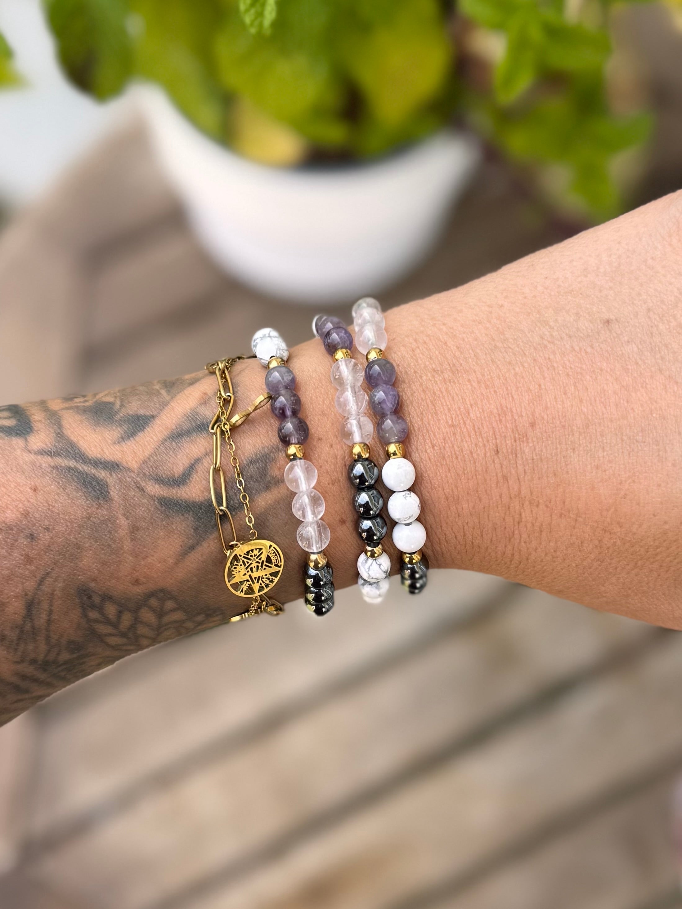 PULSERA COMBINADA RESPIRA BONITO | CALMA