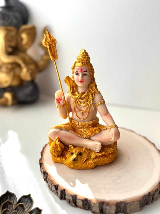 FIGURA RESINA SHIVA 14CM