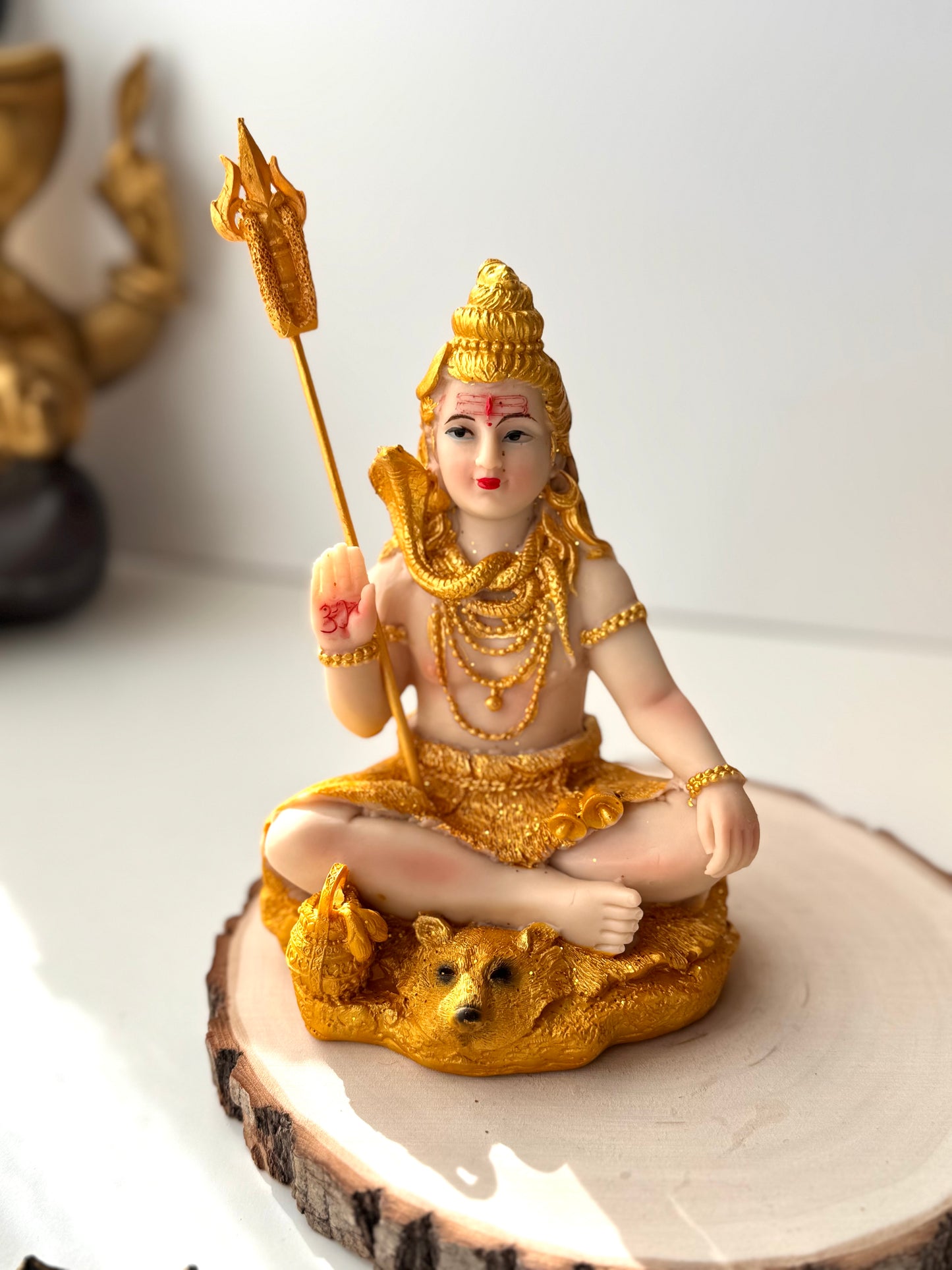 FIGURA RESINA SHIVA 14CM