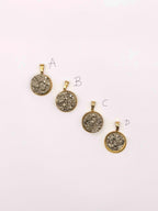 COLGANTE PIRITA BASE ACERO CON CADENA