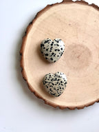 CORAZÓN PLANO JASPE DÁLMATA | PROTECCIÓN | ENRAIZAMIENTO