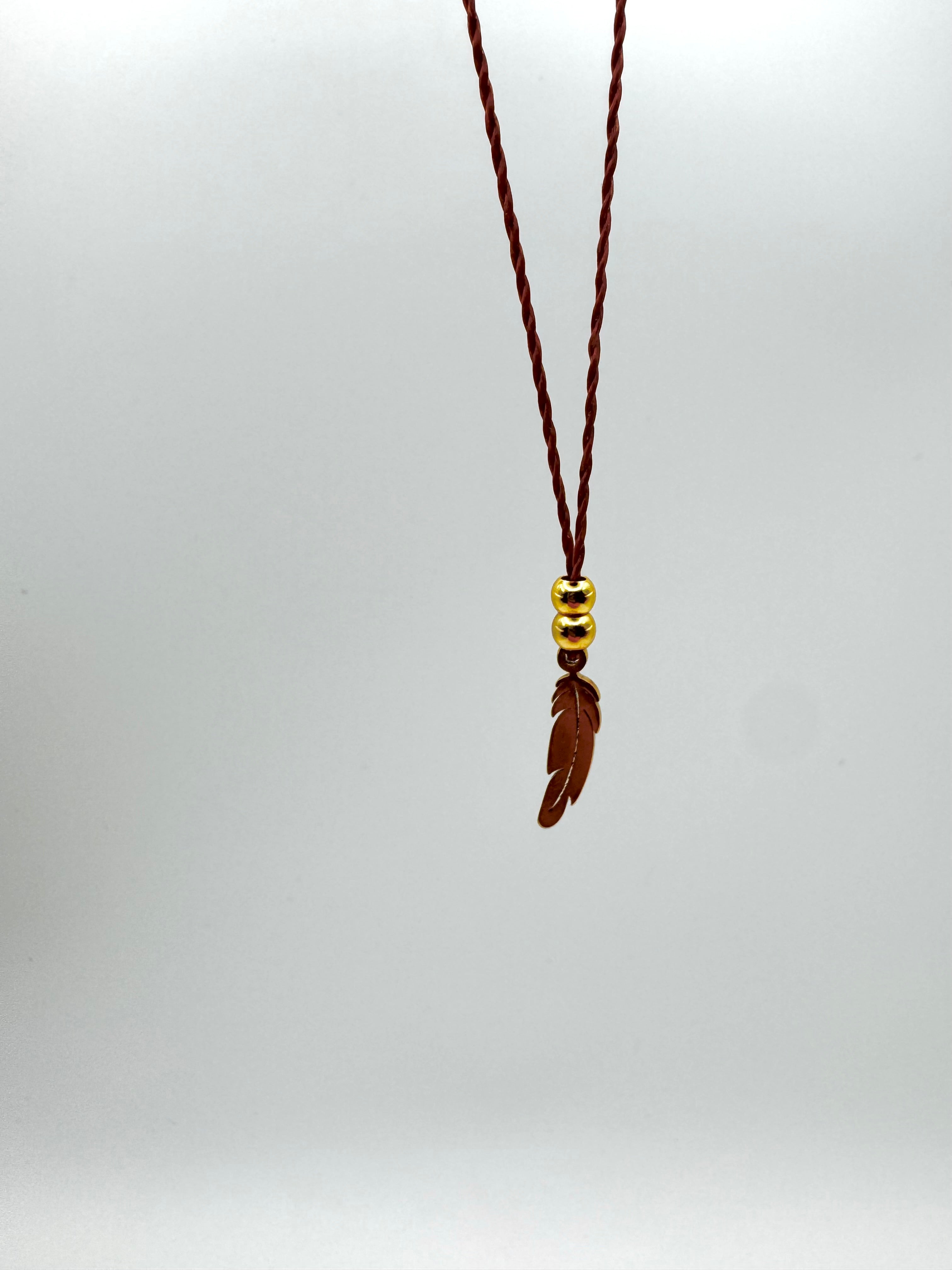 COLGANTE PLUMA MENSAJERA