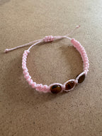 PULSERA INFANTIL MACRAMÉ OJO DE TIGRE | PROTECCIÓN