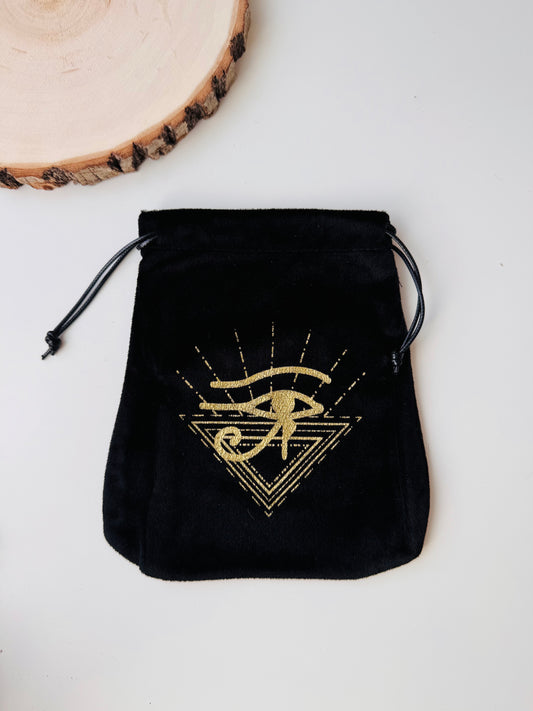 BOLSA PARA TAROT TERCIOPELO |HORUS