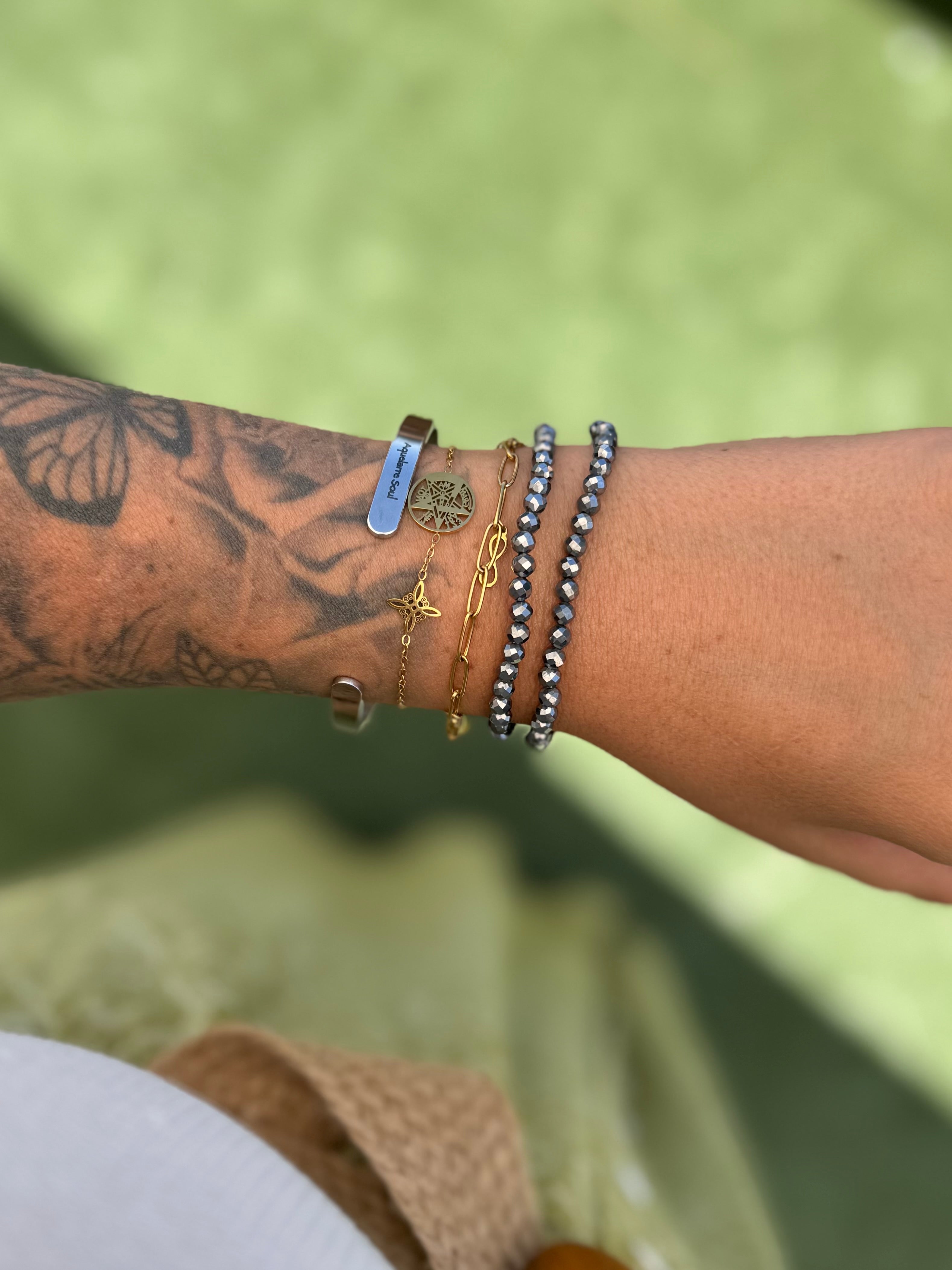 PULSERA FACETADA | TERAHERZIO | DOLORES CRÓNICOS