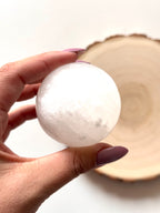 ESFERA DE SELENITA | PURIFICACIÓN | 2 a 3 cm