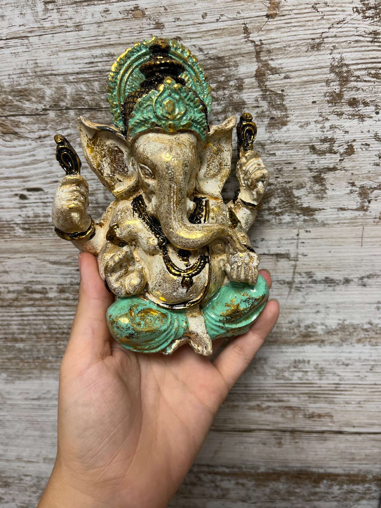 Ganesha turquesa