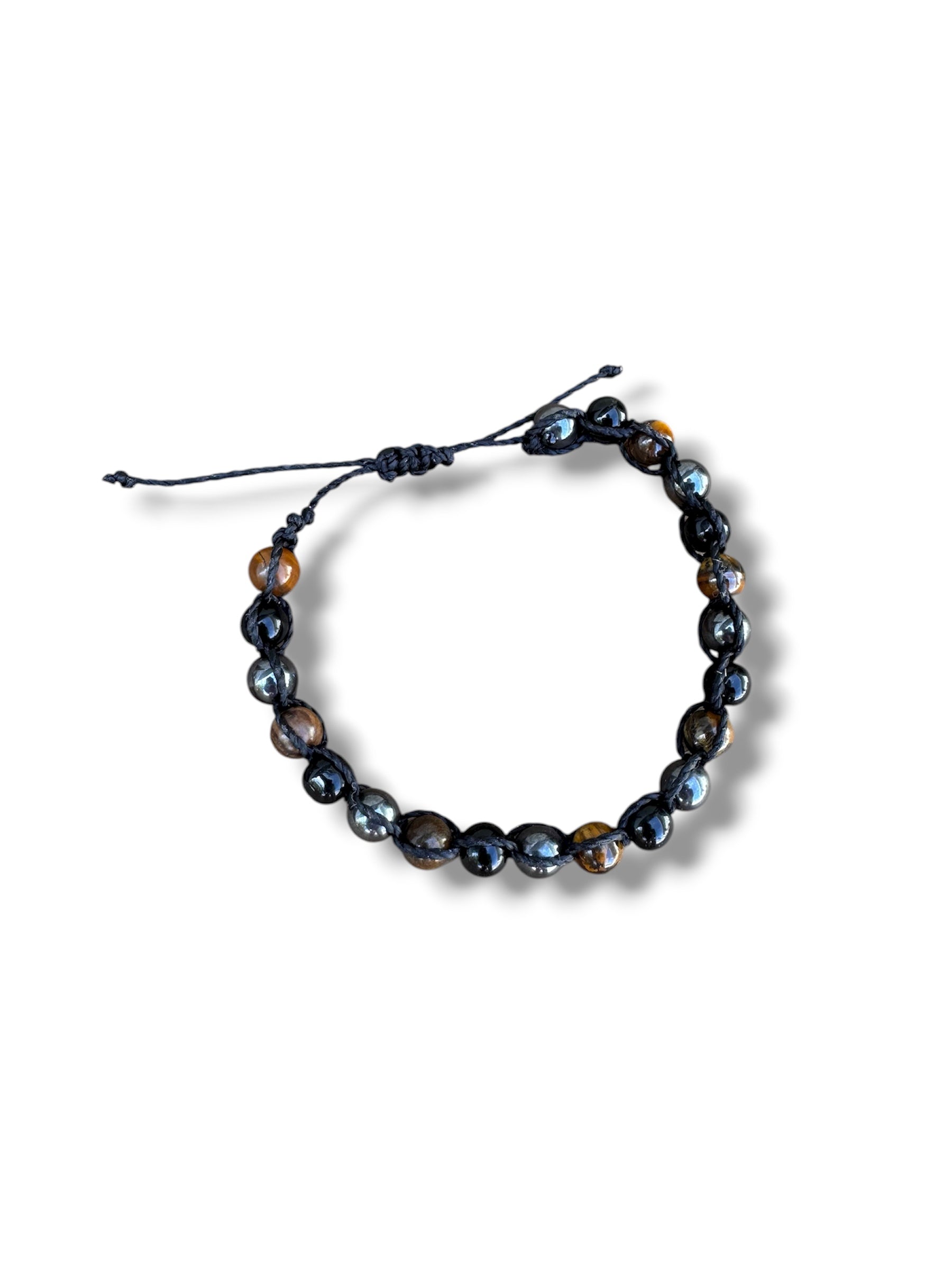 PULSERA TRIPLE PROTECCIÓN MACRAMÉ