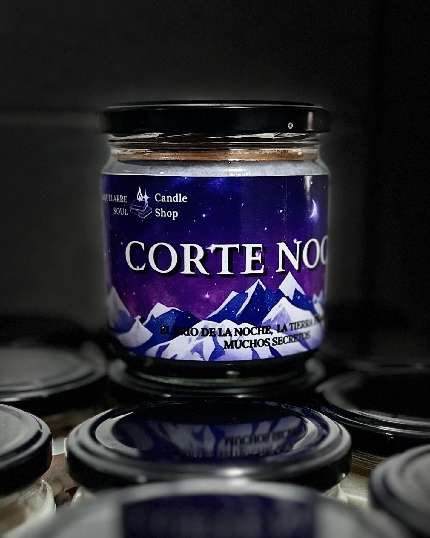 Vela de Soja Corte noche