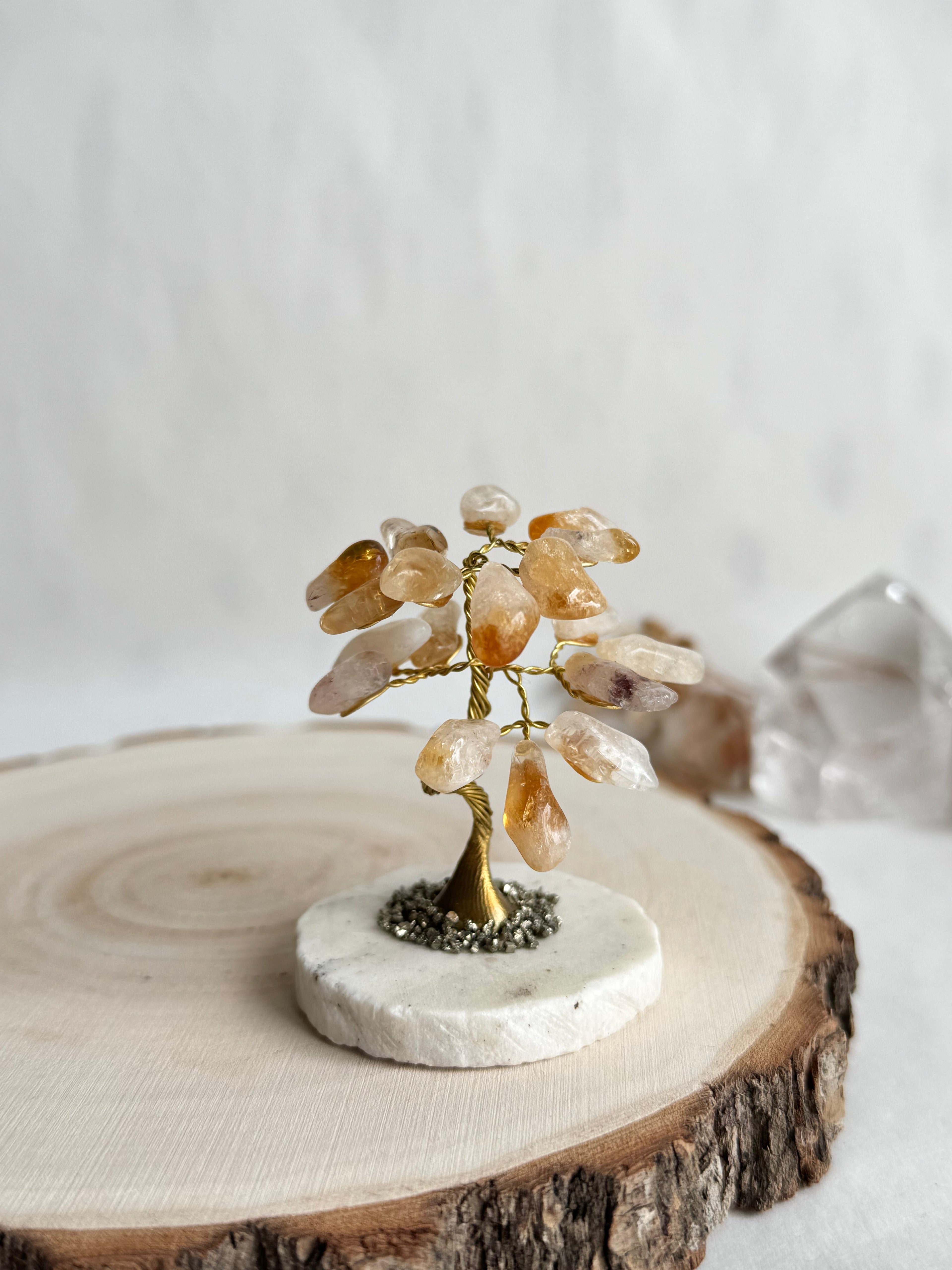 ARBOL DE CITRINO MINI | PROSPERIDAD | ABUNDANCIA