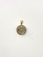 COLGANTE PIRITA BASE ACERO CON CADENA