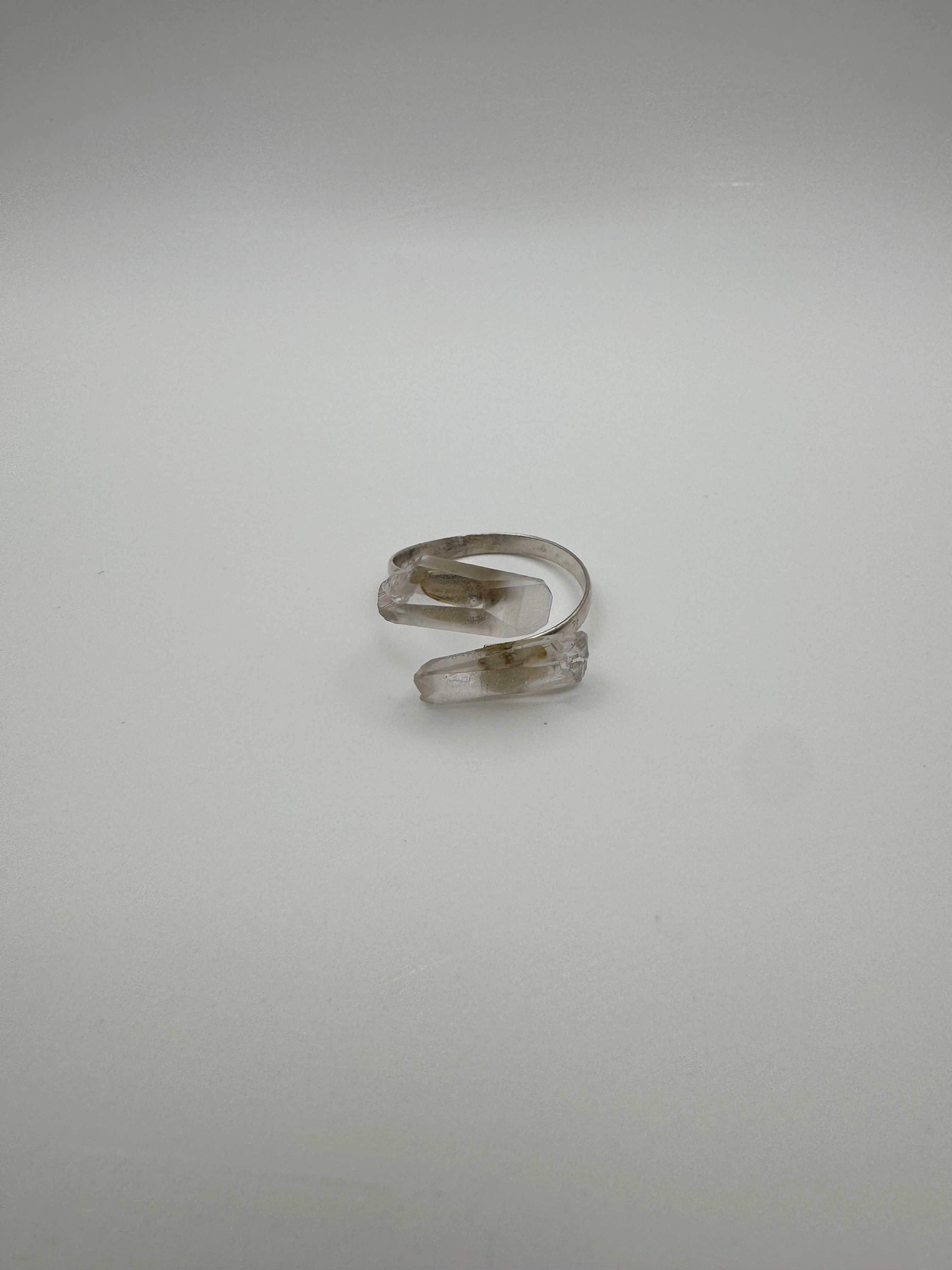 ANILLO CUARZO AMPLIFICADOR AJUSTABLE