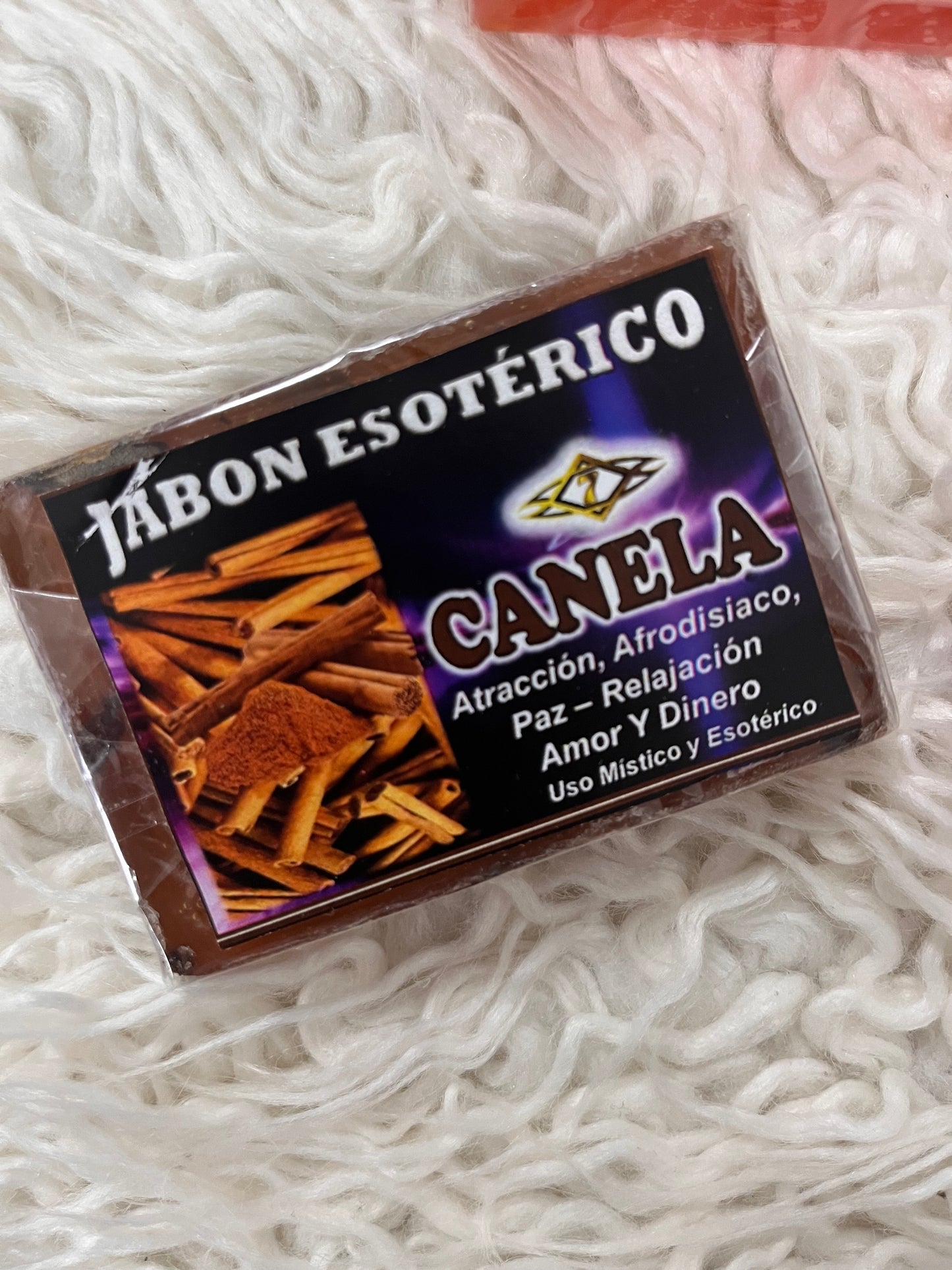 Jabón esotérico Canela