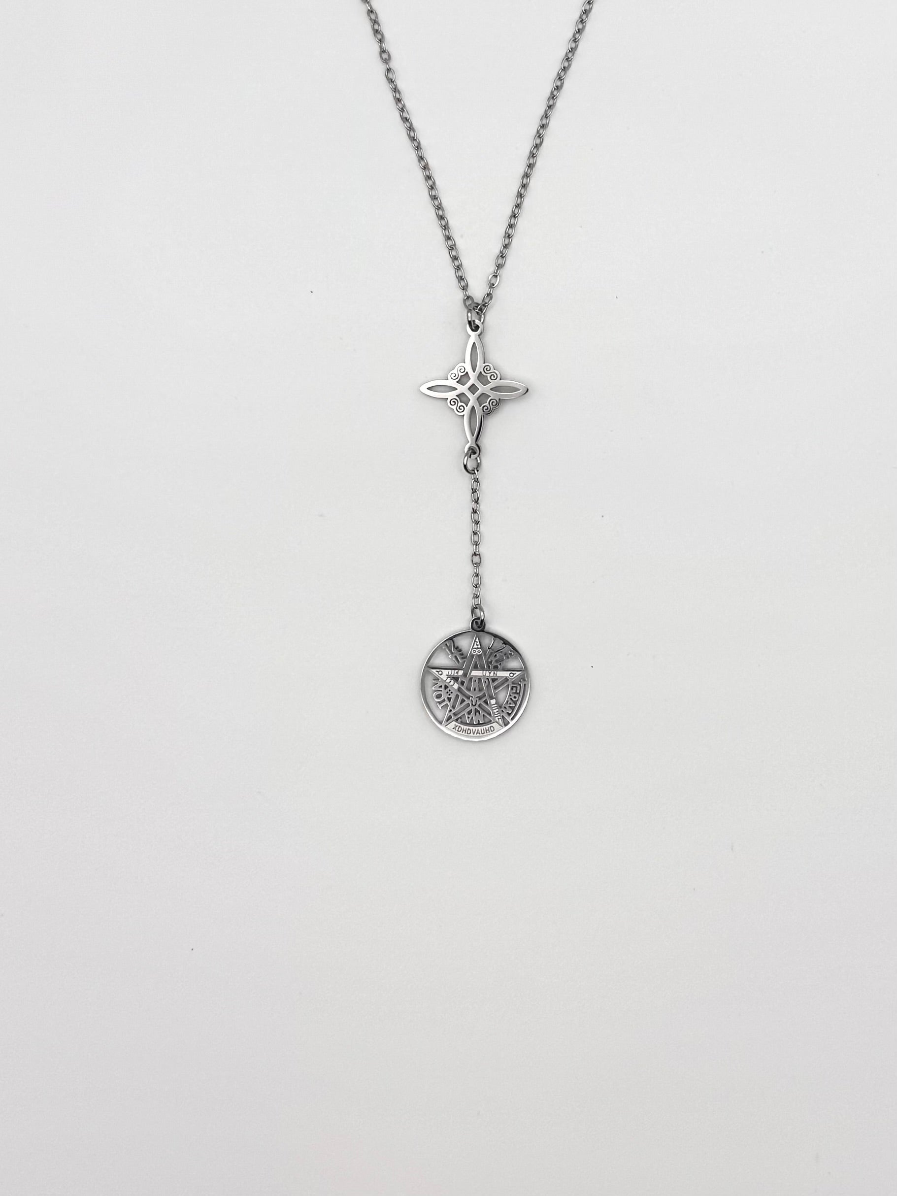 COLGANTE DOBLE PROTECCIÓN ACERO | ACTIVADO