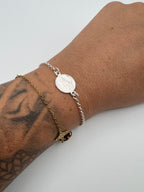 PULSERA SAN JUDAS PLATA | CASOS DIFÍCILES