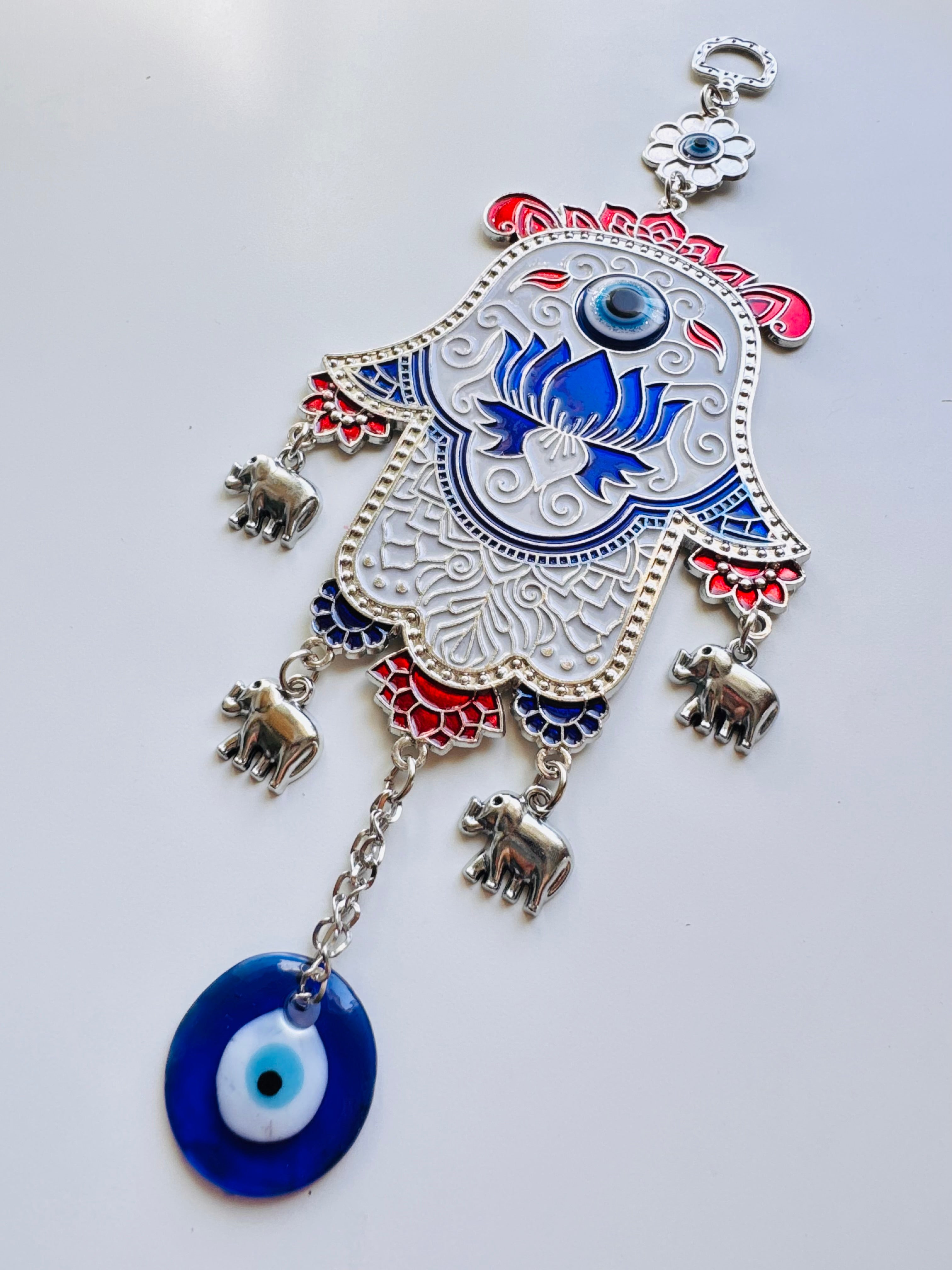 MANO DE FÁTIMA PROTECTORA Y OJO TURCO 🧿