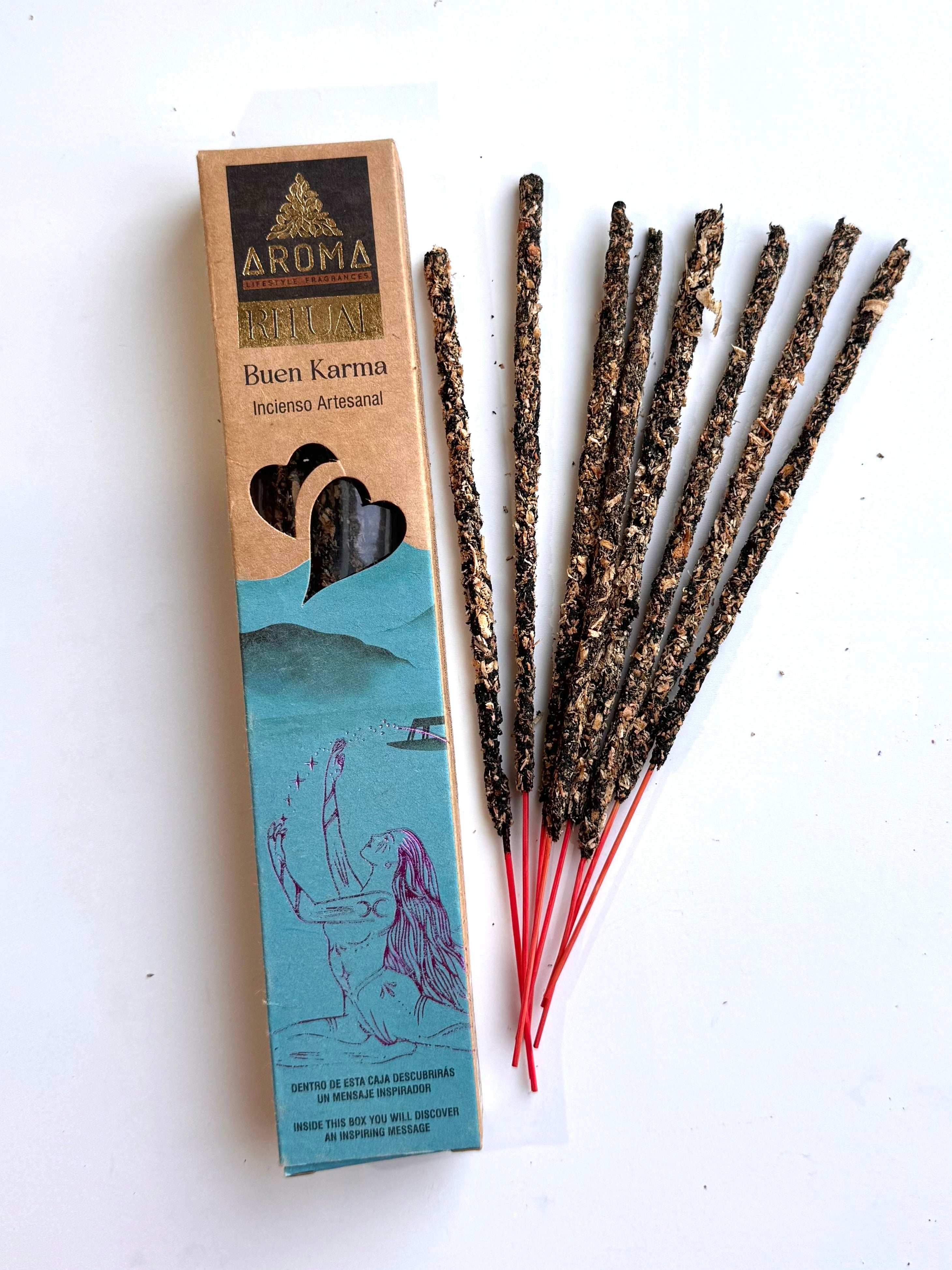 INCIENSO VARILLAS ORGANICO | BUEN KARMA