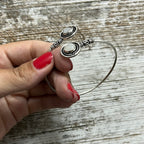 BRAZALETE PLATEADO | OPALINA