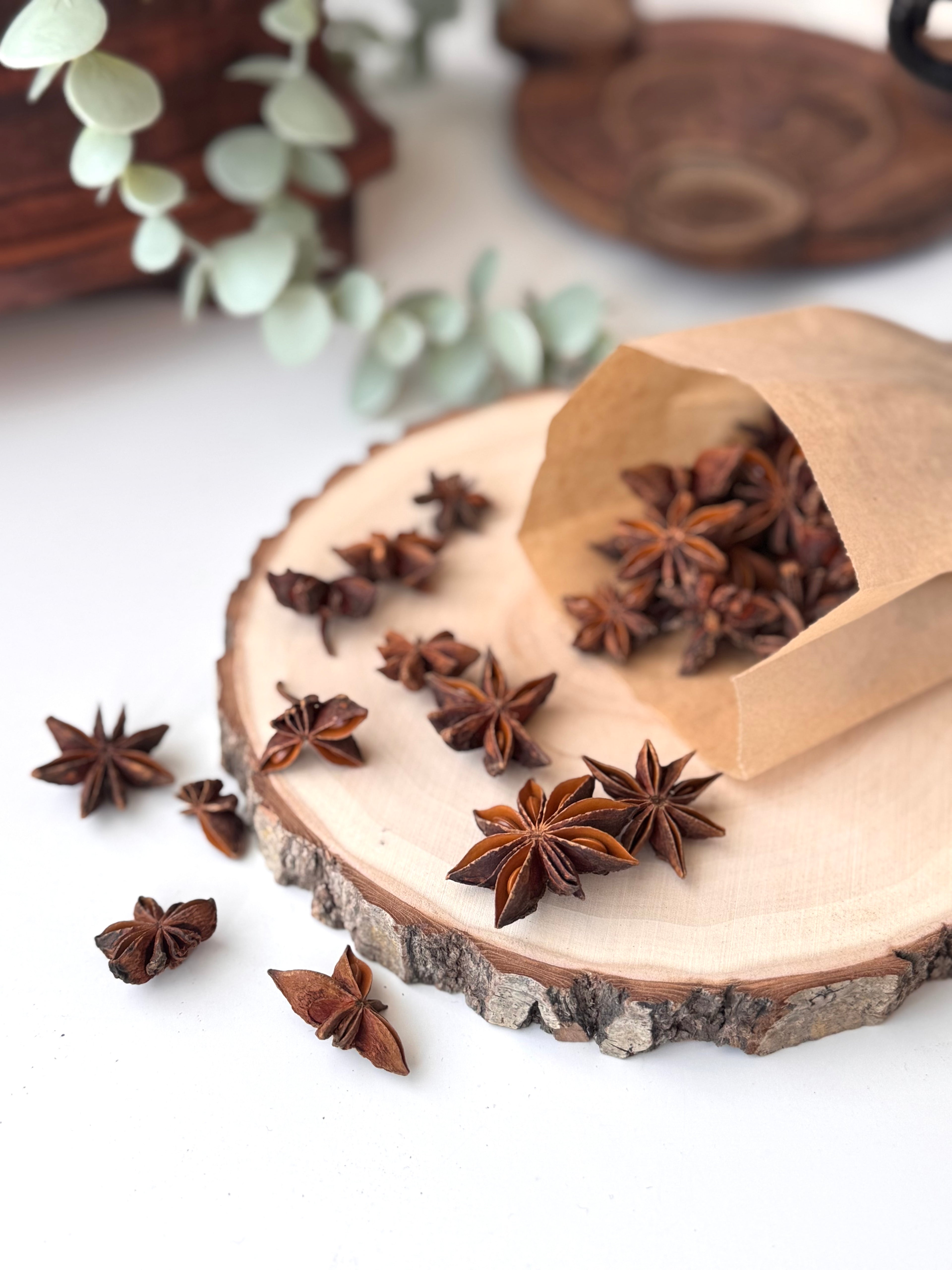 BOLSITA ANÍS ESTRELLADO BOLSA 50gr | PROTECCIÓN | PURIFICACIÓN | FORTUNA | AMOR