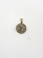 COLGANTE PIRITA BASE ACERO CON CADENA