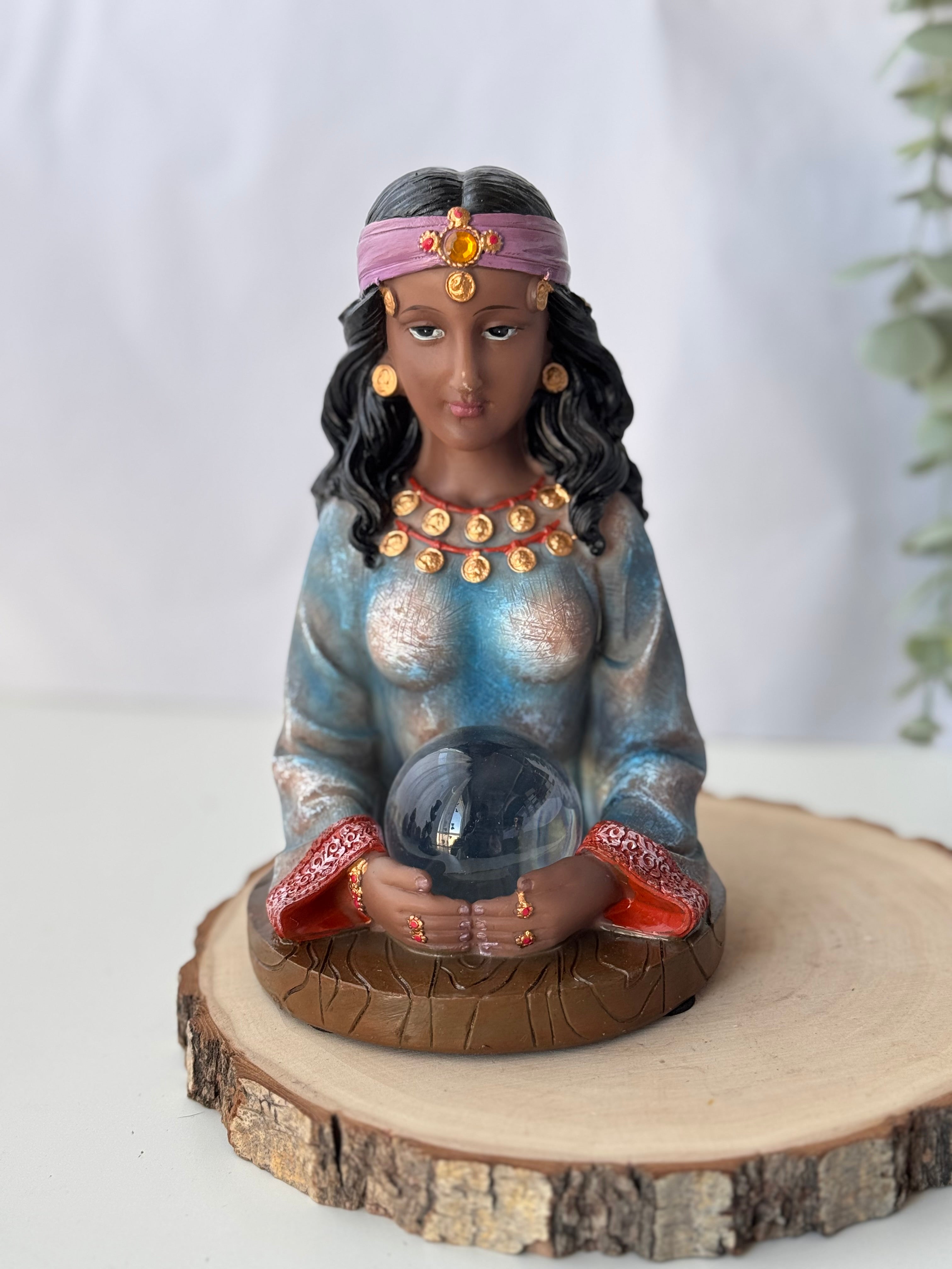 GITANA ADIVINA CON BOLA 16cm