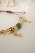 PULSERA MANIFESTADORA CODIGO SAGRADO 88888 MACRAMÉ