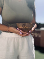 CUENCO RITUAL MADERA | PENTAGRAMA