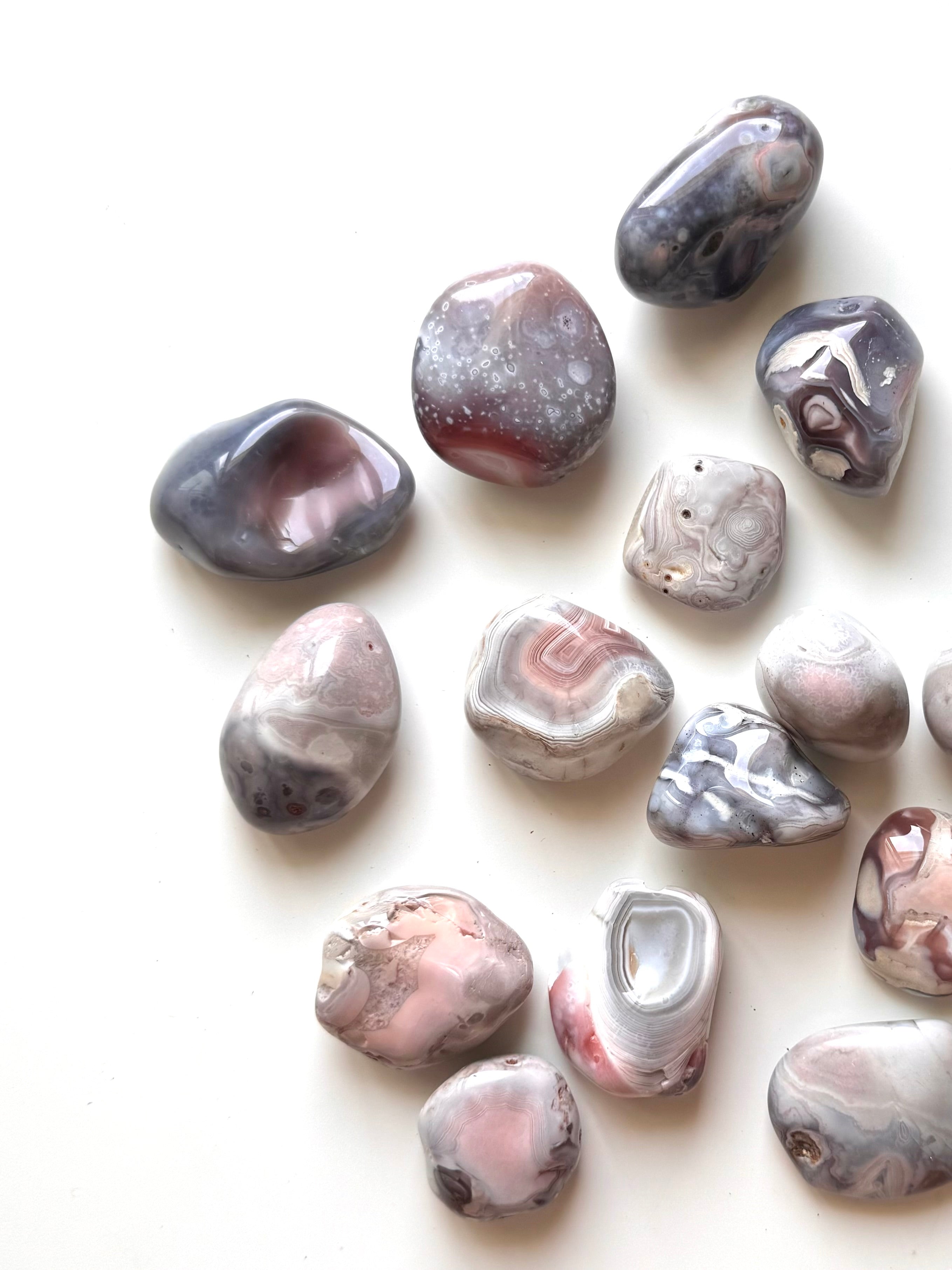 ÁGATA BOTSWANA ROSA | EQUILIBRIO EMOCIONAL | CRECIMIENTO ESPIRITUAL