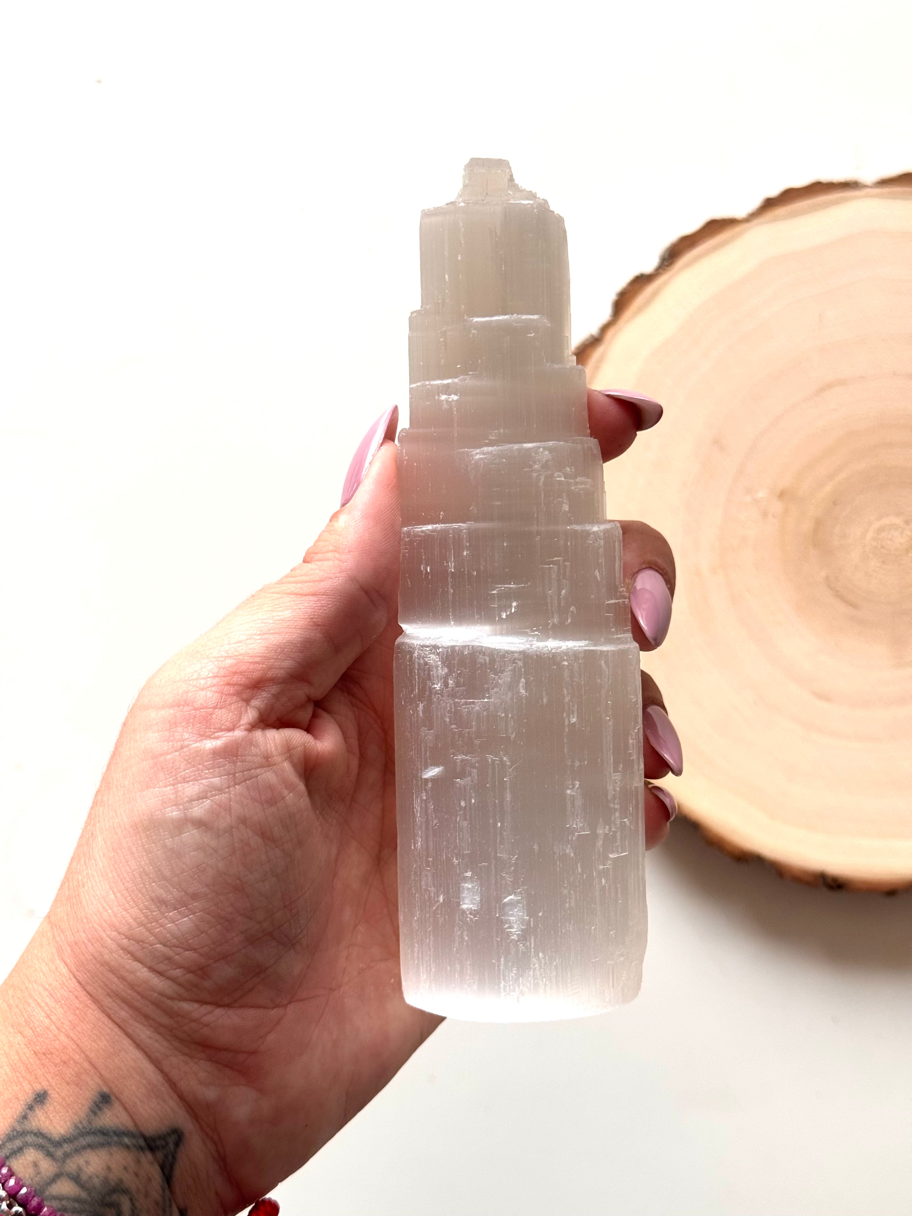 MONOLITOSELENITA  14/15CM | PURIFICACIÓN |