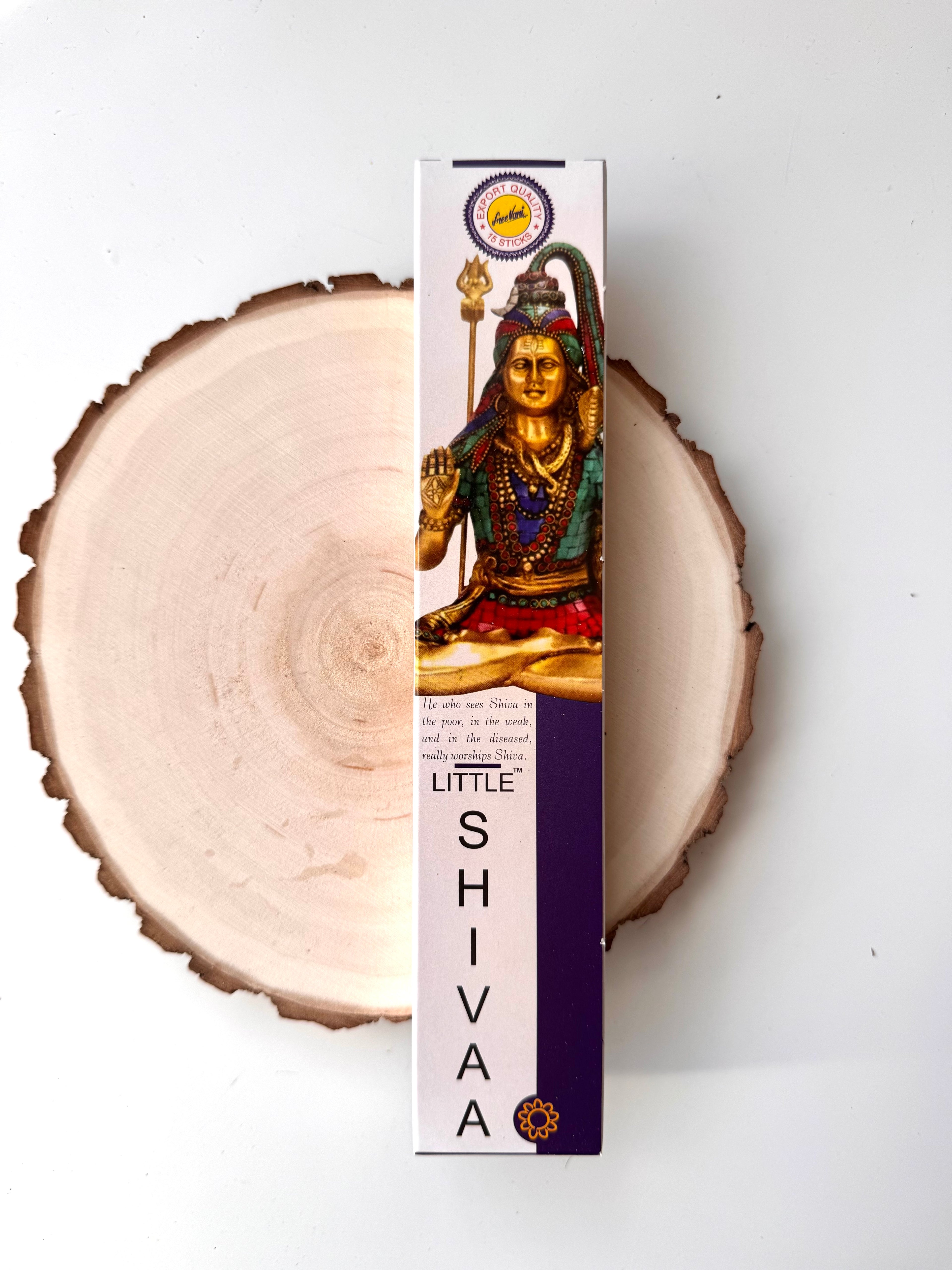 INCIENSO VARILLAS LITTLE | SHIVA 15gr