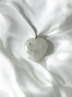 COLGANTE CORAZÓN CUARZO BLANCO | AMPLIFICADOR