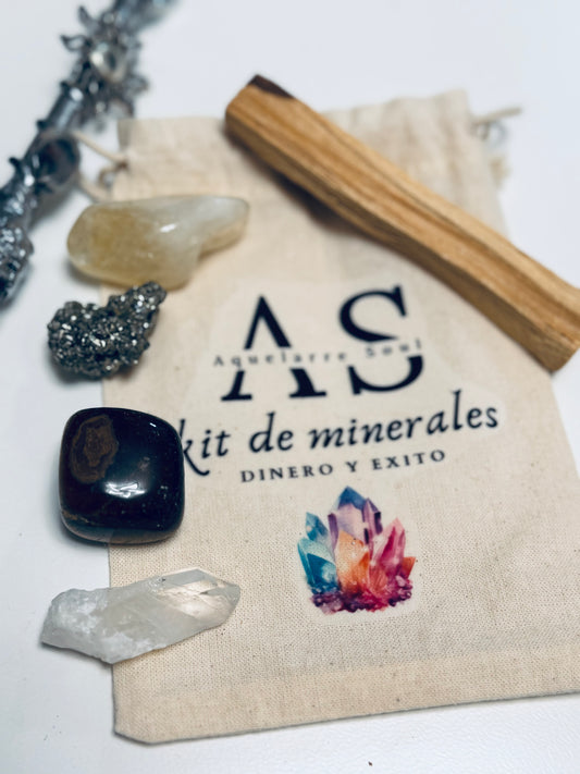 Kit de minerales Aquelarre soul dinero y éxito