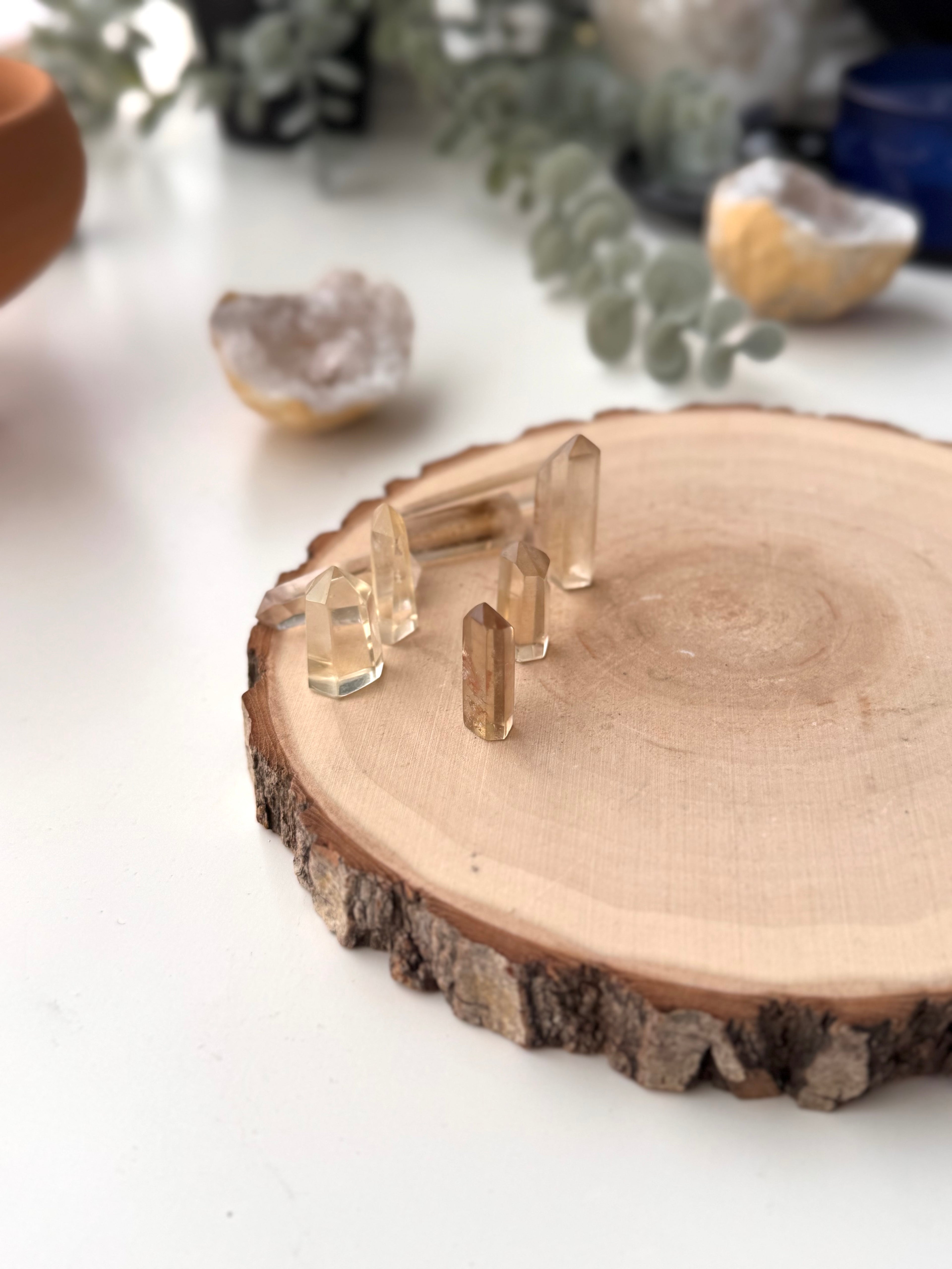 PUNTA DE CITRINO NATURAL