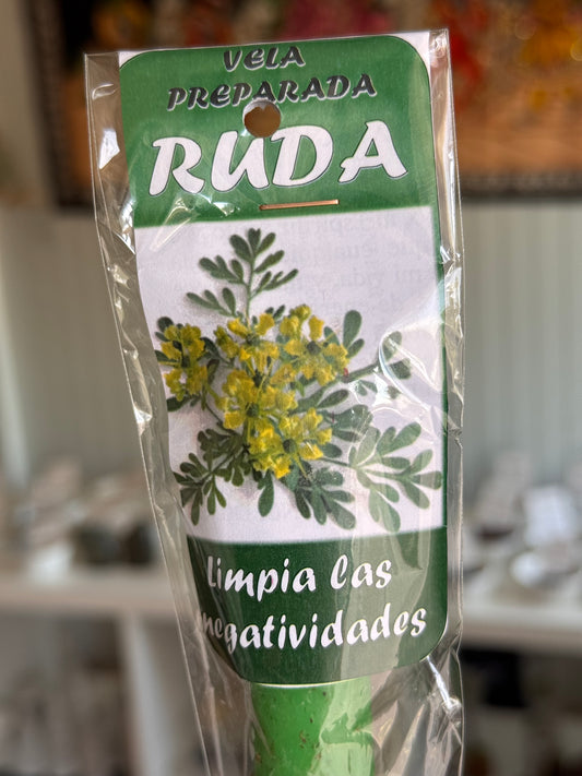 Vela preparada Ruda