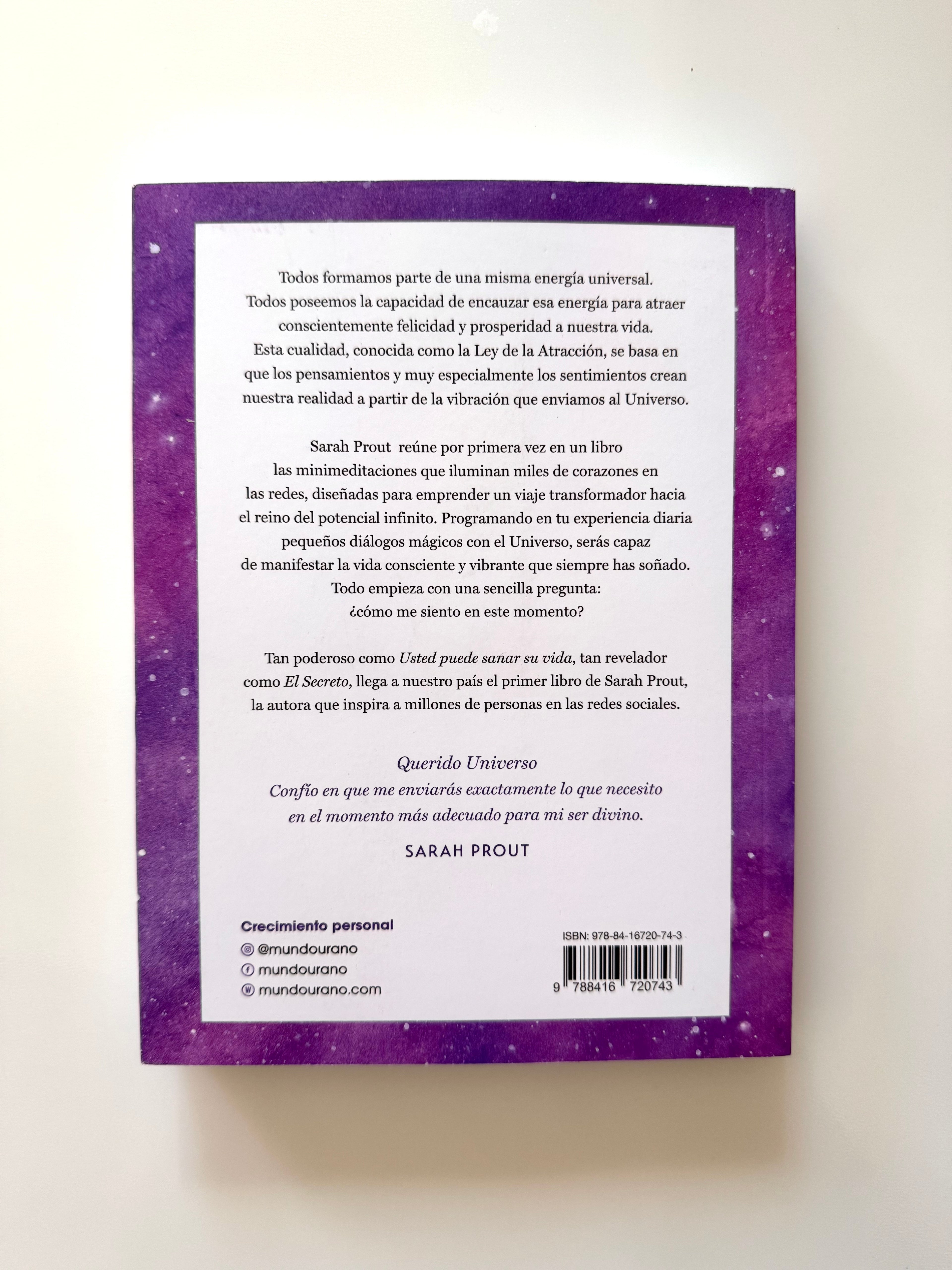 LIBRO QUERIDO UNIVERSO | MANIFESTACIÓN