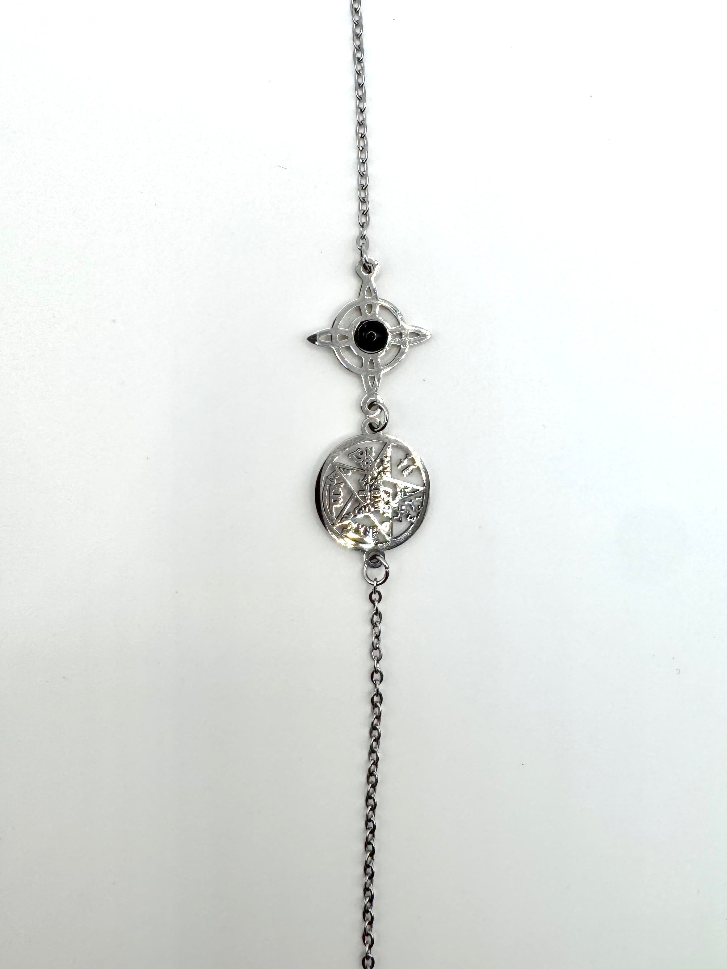 PULSERA DOBLE PROTECCIÓN CON TURMALINA