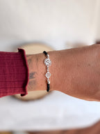 PULSERA DOBLE PROTECCIÓN Y TURMALINA