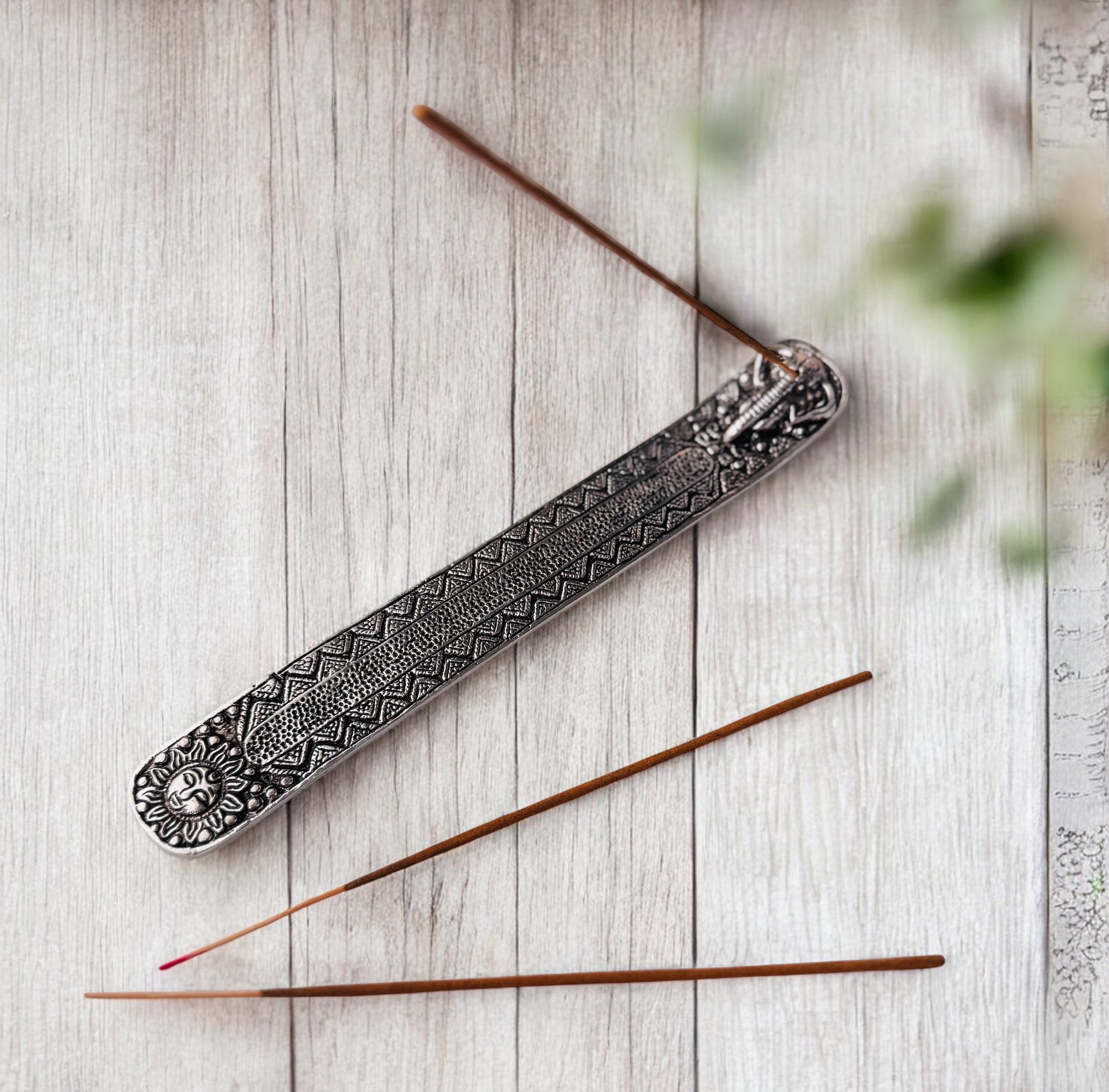 PORTA INCIENSO ELEFANTE Y SOL