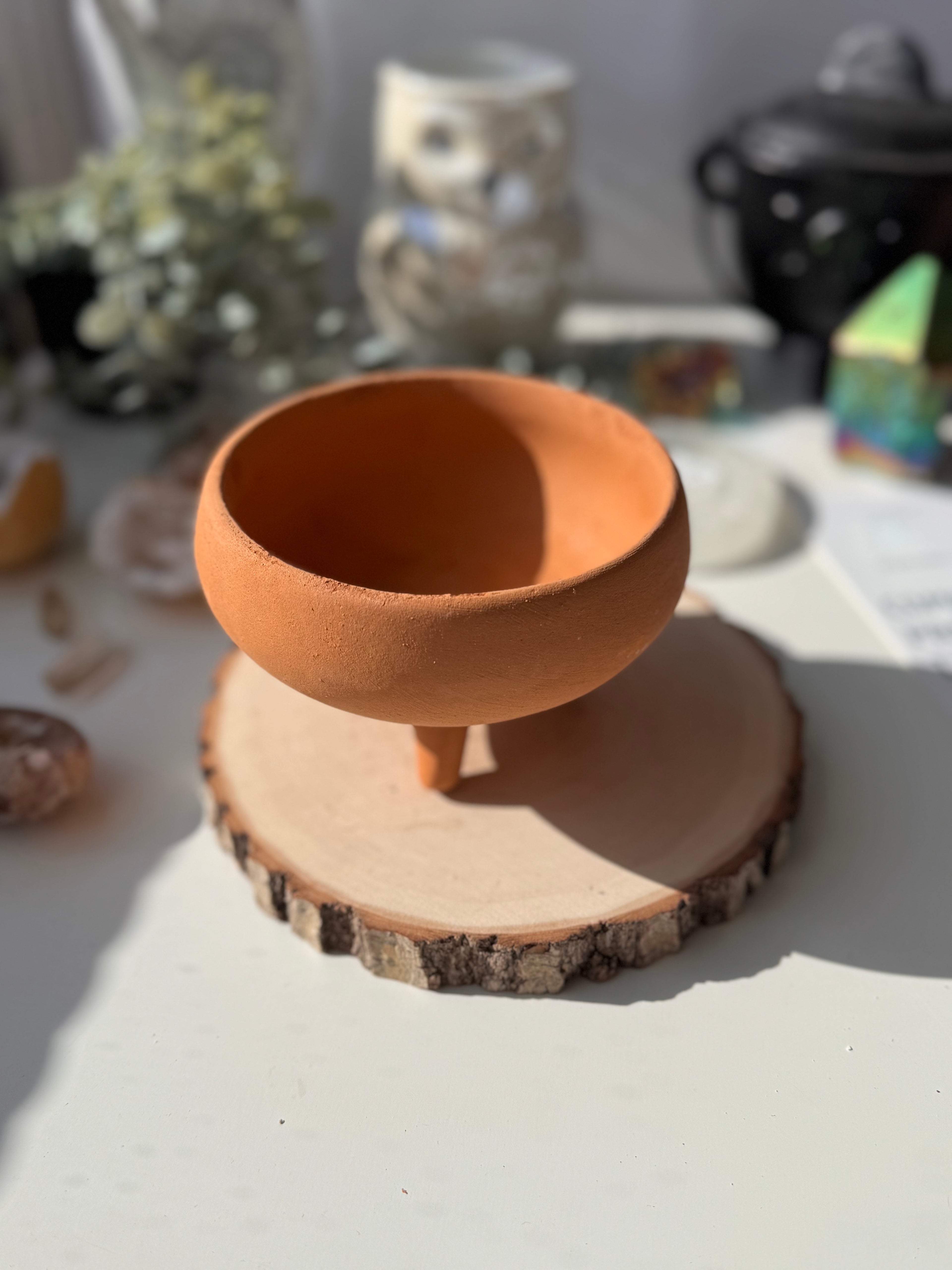 COPALERA CERÁMICA GRANDE TERRACOTA