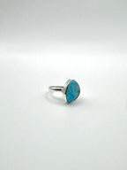 ANILLO PLATA LARIMAR AJUSTABLE | ELIGE MODELO
