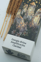 INCIENSO VARILLAS TRIBAL SOUL CRYSTAL MAGIC | CUARZO BLANCO