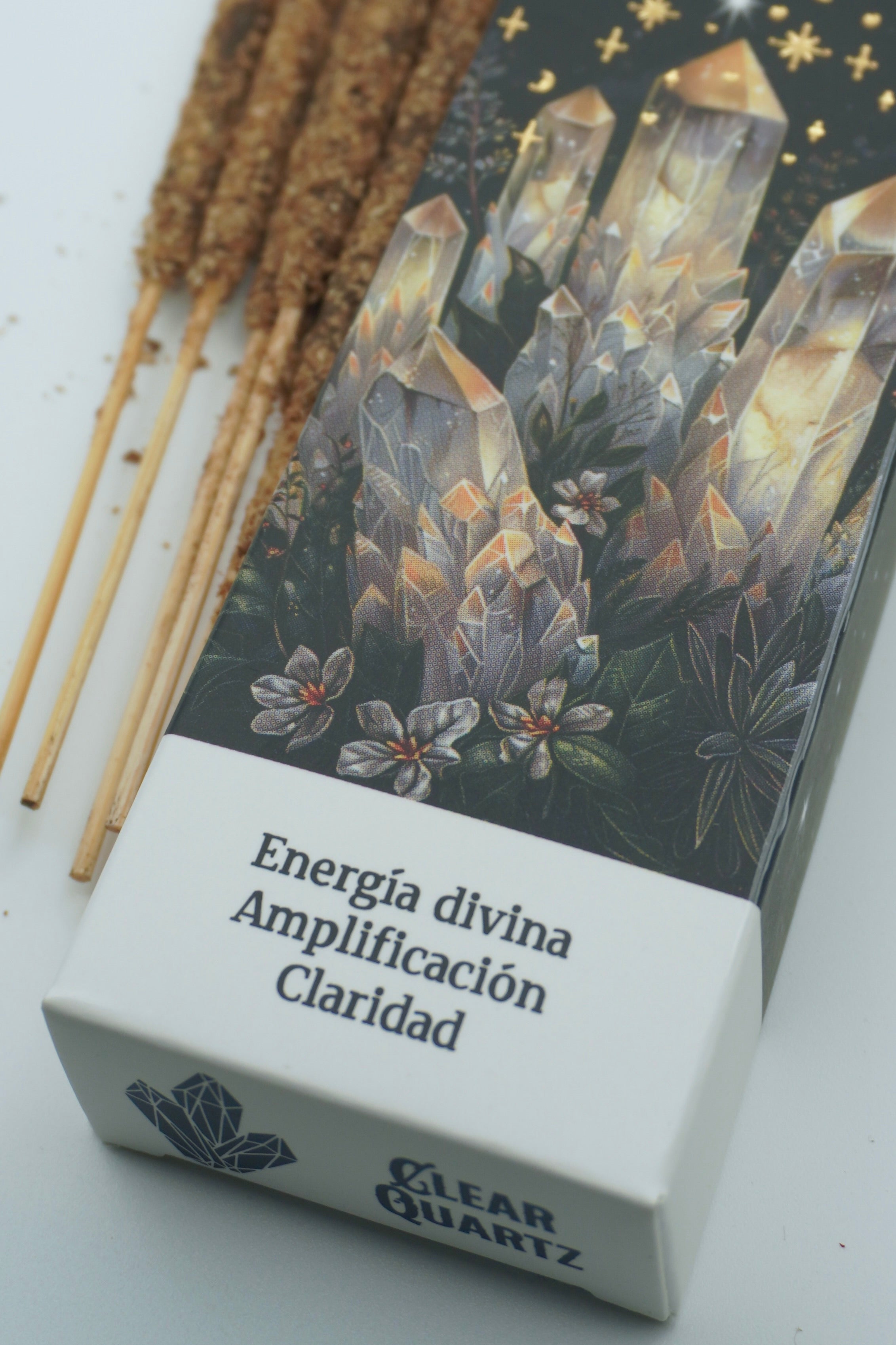 INCIENSO VARILLAS TRIBAL SOUL CRYSTAL MAGIC | CUARZO BLANCO